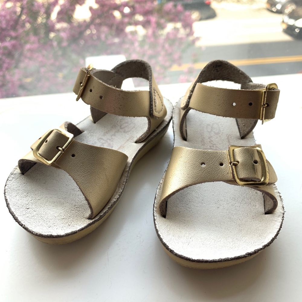 Salt water sandals - Gold - 5/Toddler